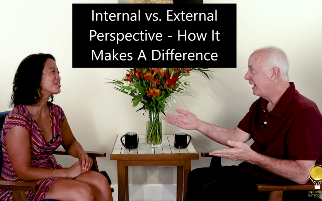 Episode 82 Internal vs. External Perspective – How It Makes A Difference